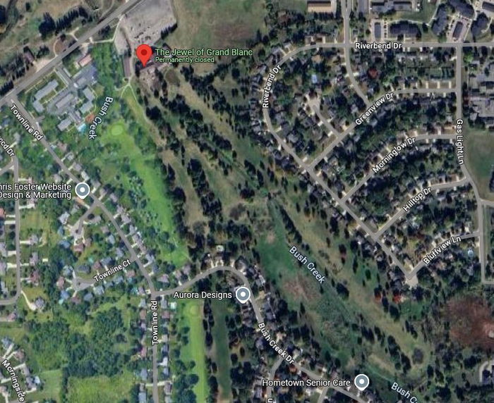 The Jewel of Grand Blanc - Aerial Map (newer photo)